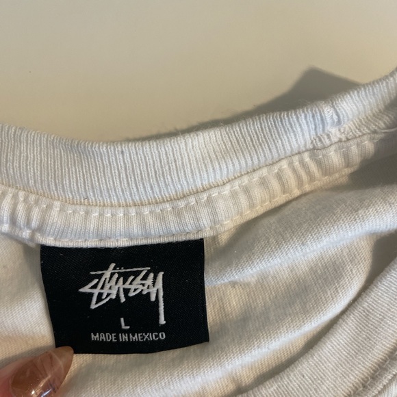 Stussy designs cropped t shirt - Picture 3 of 4